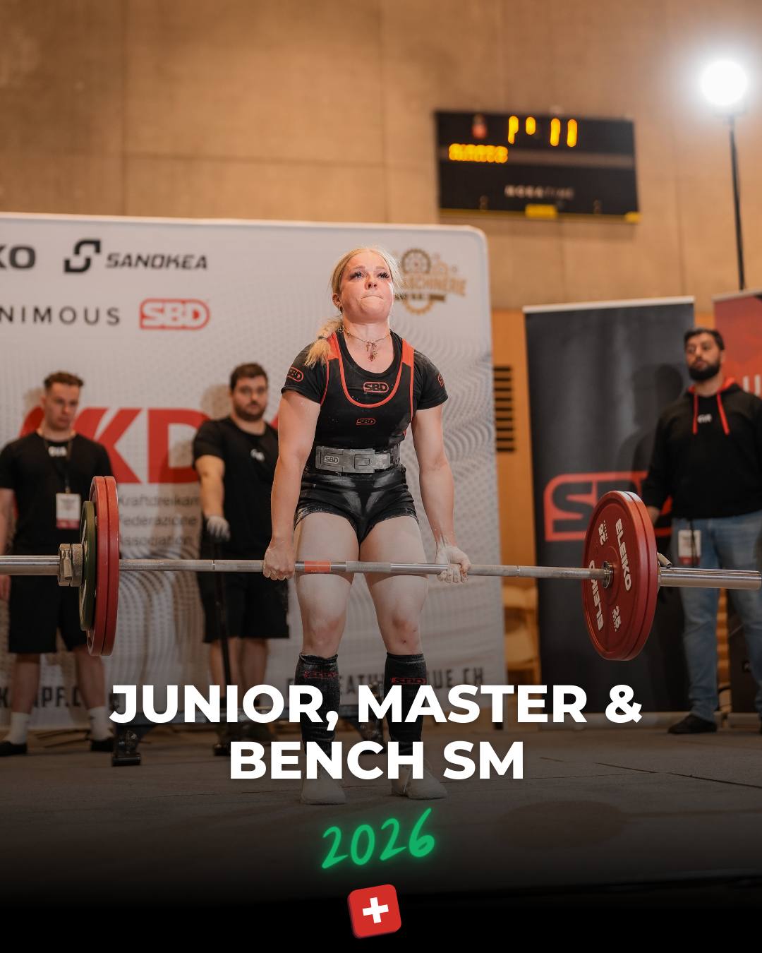 Junior, Master & Bench SM | 2026