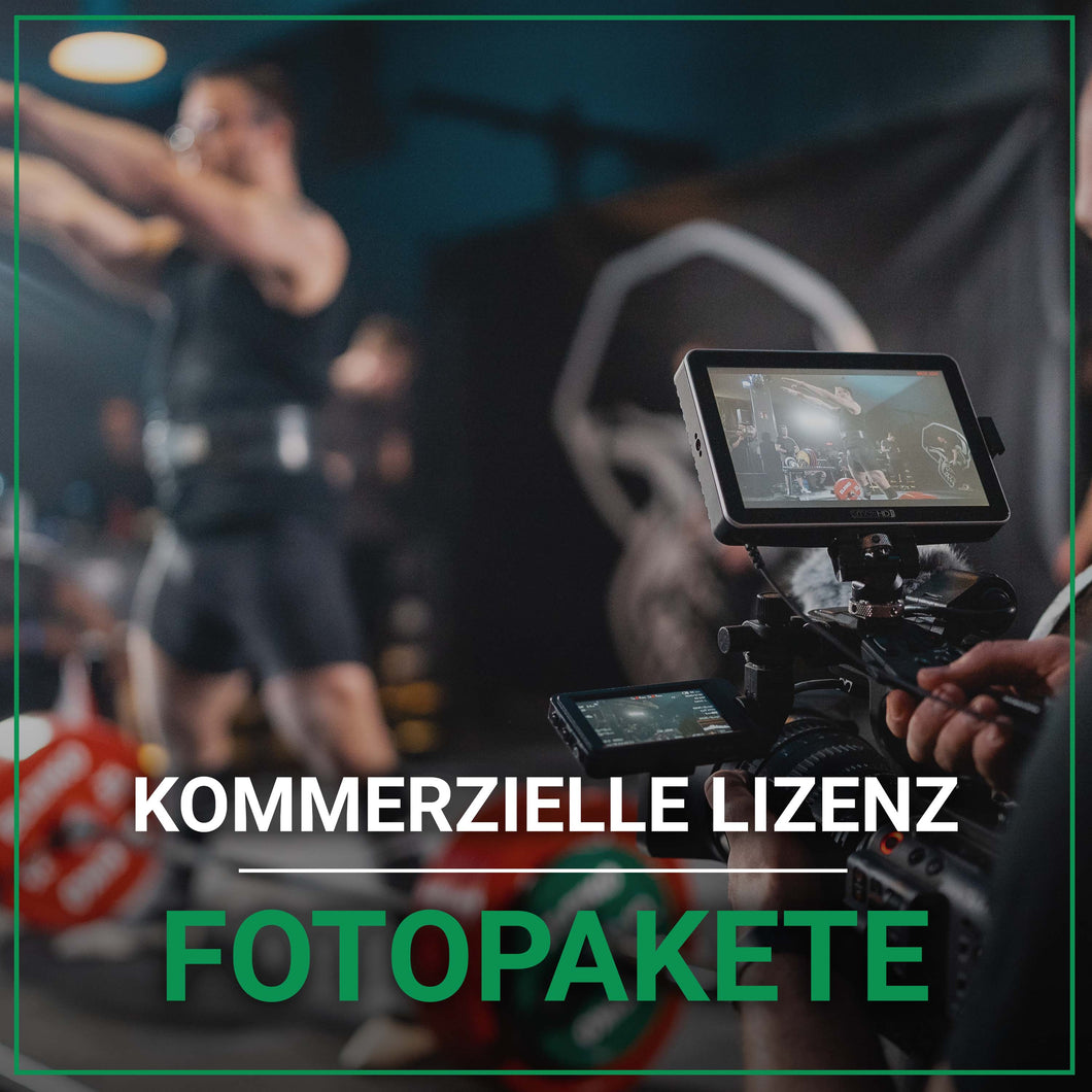 Kommerzielle Lizenz | Fotopakete